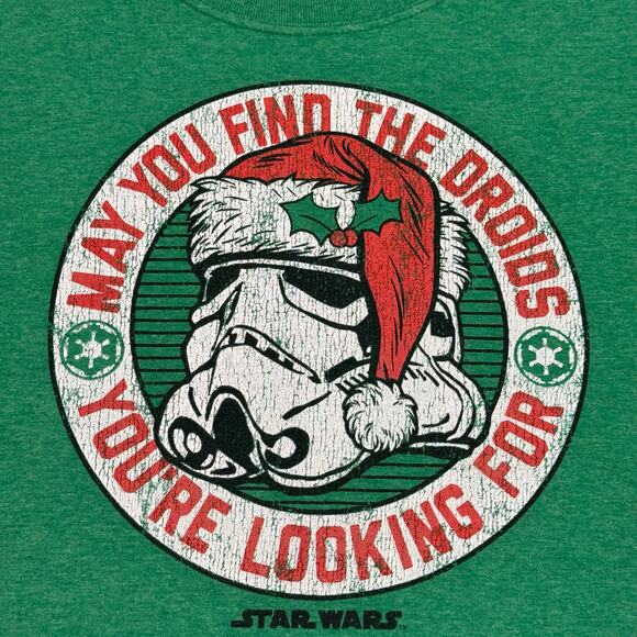 Star Wars Christmas Stormtrooper T-Shirt Mens Large - Picture 3 of 4
